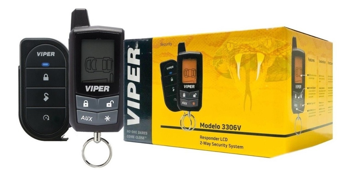 Viper 5305V Way LCD Vehicle Car Alarm Keyless Entry Remorte Start System - 3